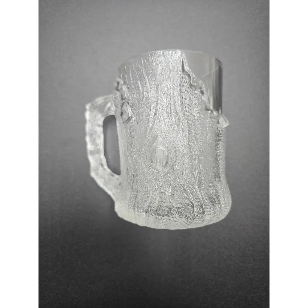 Vintage 1993 McDonalds Flintstones RocDonalds Pre-Dawn Glass Mug Movie Promo